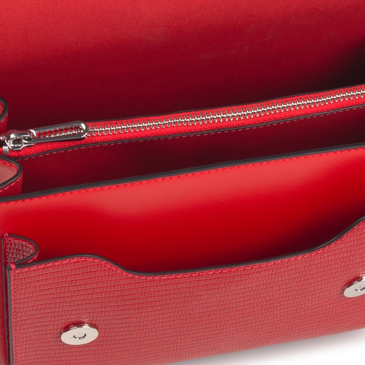 Bandolera mediana Audree rojo