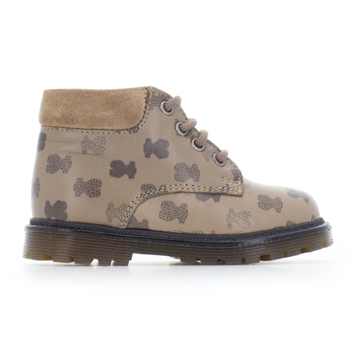 Run casual boots in Taupe