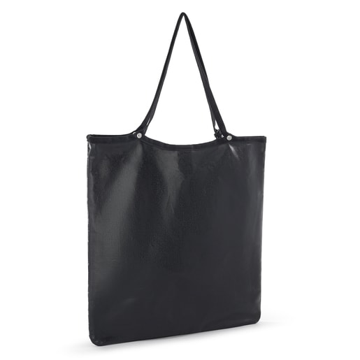 Navy Jodie Tweed shopping bag