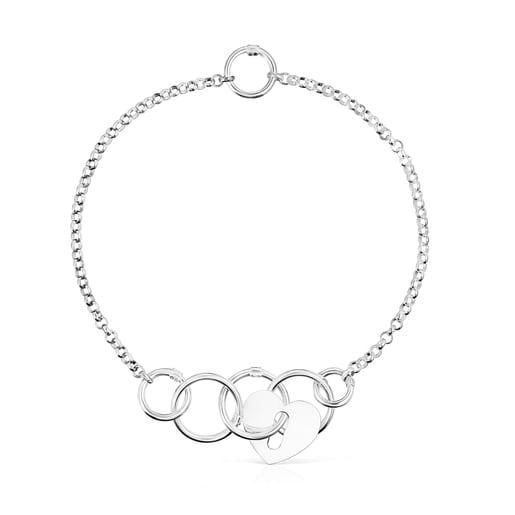 Подвеска с сердцем Hold Metal из серебра