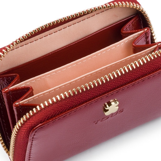 Medium burgundy Dorp purse