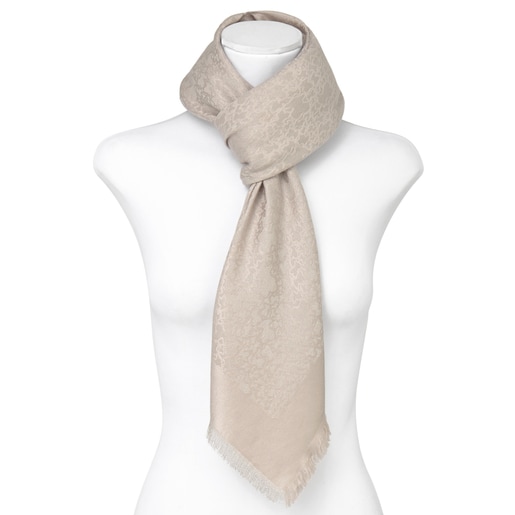 Fulard Kaos Mini Jacquard gris