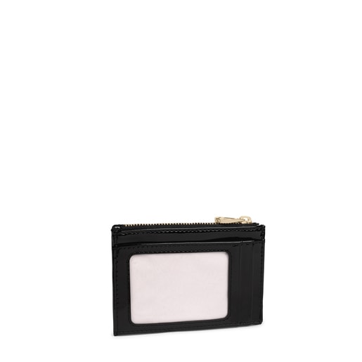 Čierna peňaženka na drobné a karty Dorp