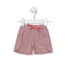 Short de niña Casual rayado Rosa