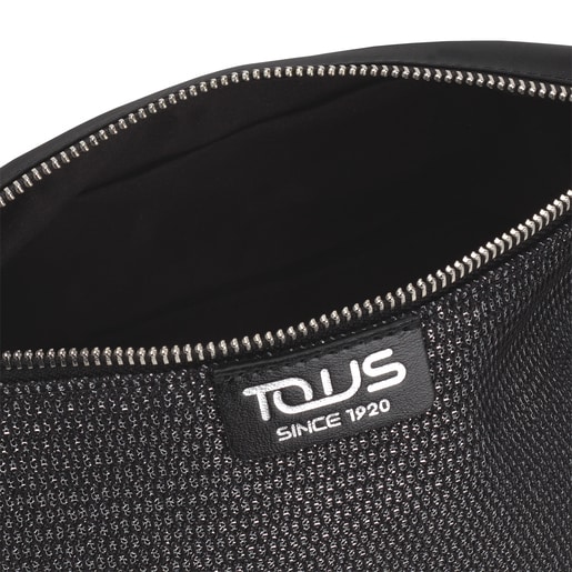 Medium black and gray Ina Toiletry bag