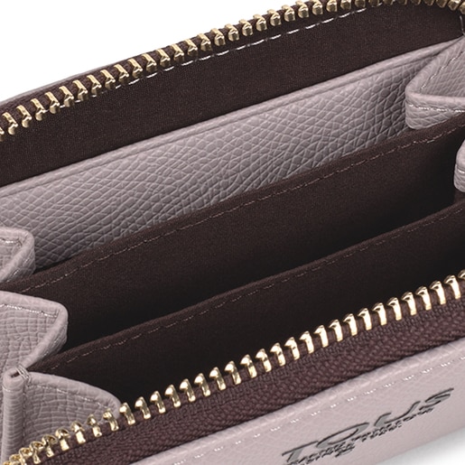 Medium mauve colored TOUS Pop pendant Change purse