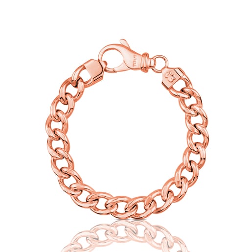 Pink Vermeil Silver TOUS Basics Bracelet
