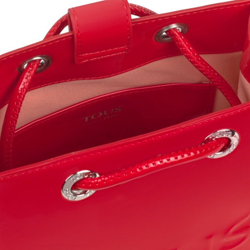 Маленькая красная и розовая сумка-кроссбоди Dorp