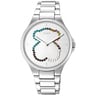 Steel bear Motion Straight Watch with crystals