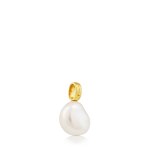 Gold TOUS Pearls Pendant