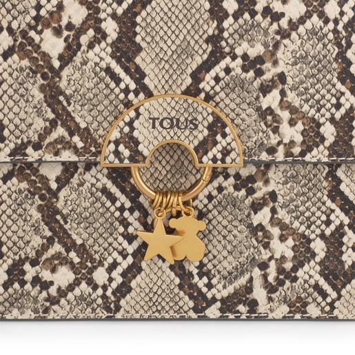 Beige Hold Wild city bag