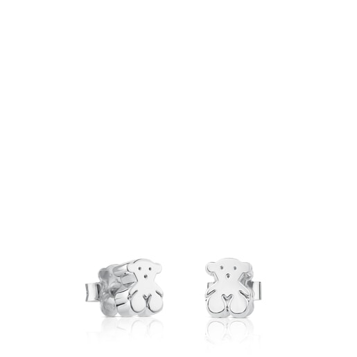 Silver Sweet Dolls Earrings with 0 7cm. motif