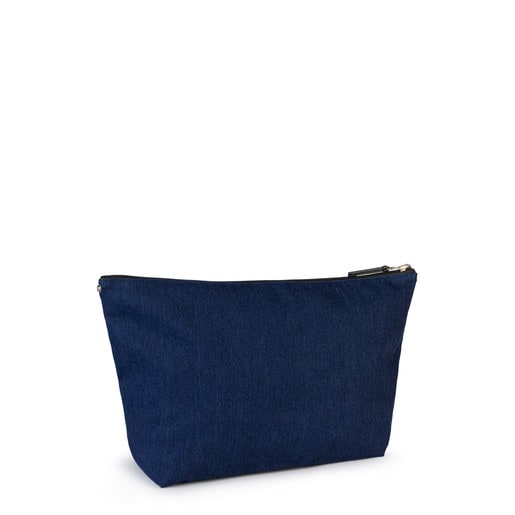 Medium jeans colored Kaos Shock Reversible Handbag