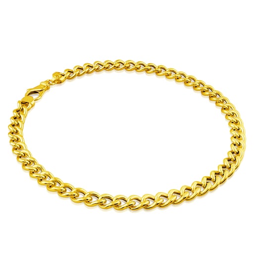 Collier ras du cou TOUS Basics en Argent vermeil