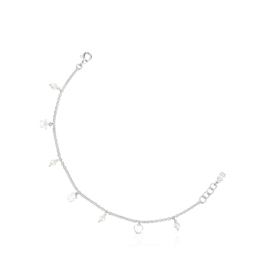 Silver and Pearls Cool Joy Bracelet | TOUS