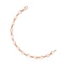 Pulsera Mini Icons con baño de oro rosa 18 kt sobre plata