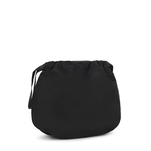 Black and gray Ina Pouch bag