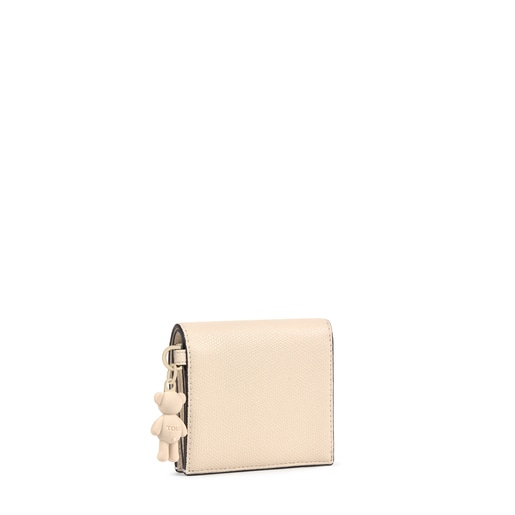 Billetera pequena Tous Pop beige