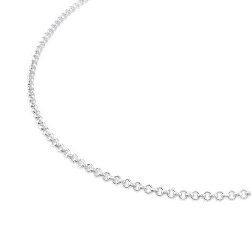 Cadena mediana TOUS Chain de plata con bolas, 60cm.
