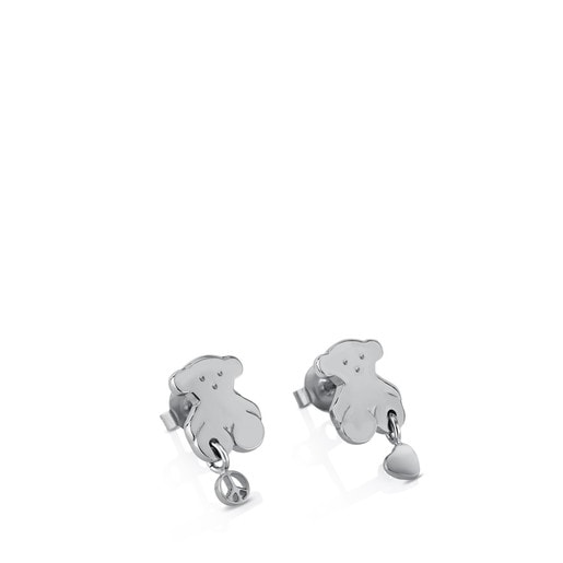 Steel Motif Earrings