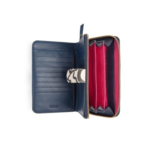 Sand - navy blue colored Kaos Wallet