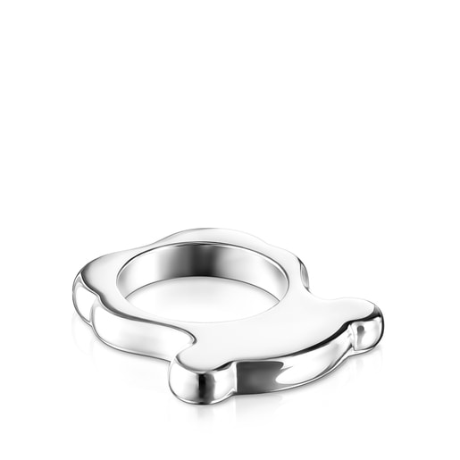 Silver Ring Bear motif TOUS New Sweet Dolls | TOUS