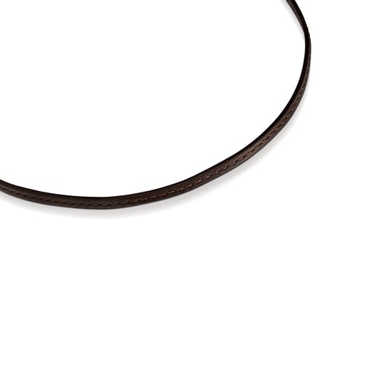 Collar cuero tous shop