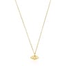 Gold TOUS Good Vibes eye Necklace