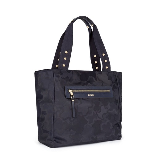 Navy colored Canvas Valsaria Tote bag