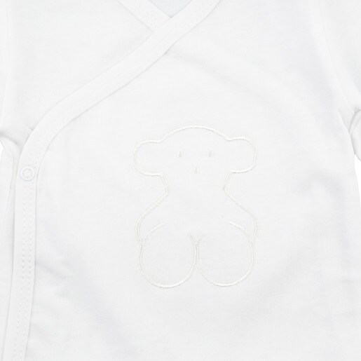 T-shirt de maternité croisé Rise blanc