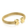 Pulseira Mesh em Aço IP dourado e Prata Vermeil