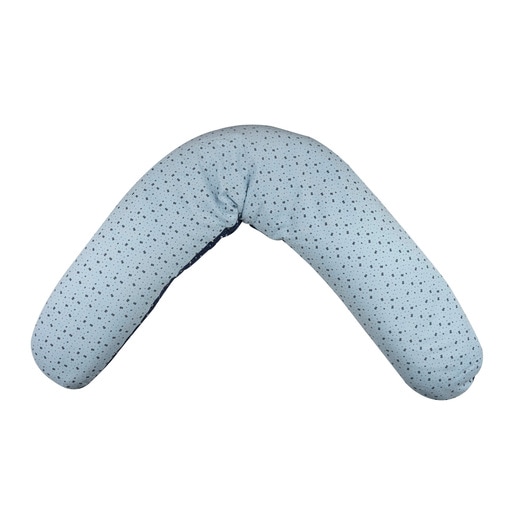 Cojín lactancia Smile Azul celeste