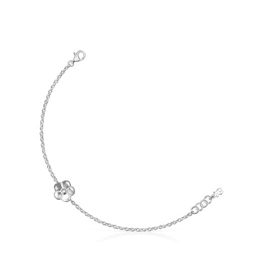 Silver Vita Flower Bracelet