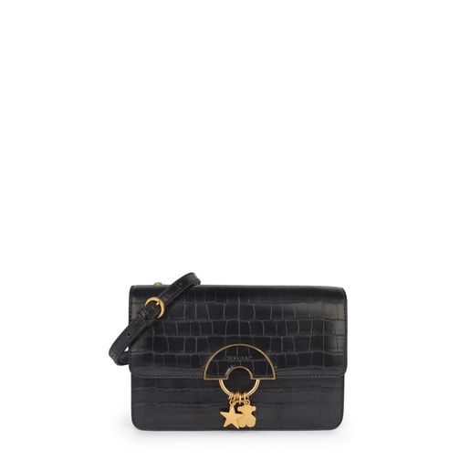 Black small Hold Exotic crossbody bag