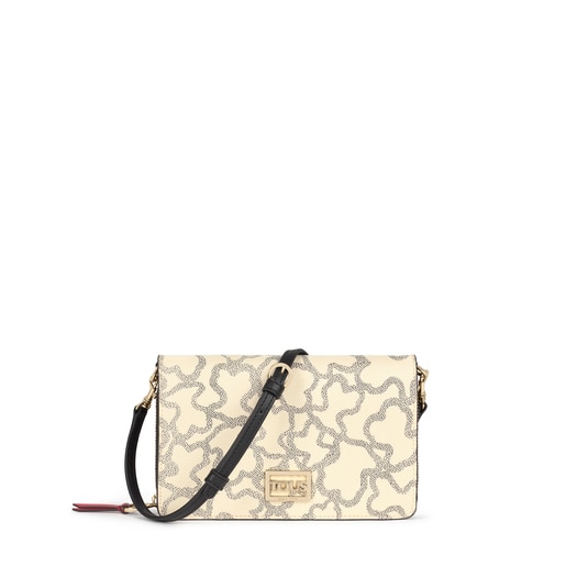 Billetera bandolera Kaos Icon multi beige TOUS