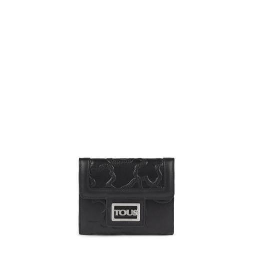 Маленький кошелек TOUS Icon из черной кожи