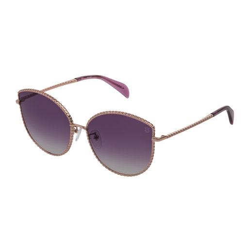 Gafas de sol Oso Straight de metal en color cobre